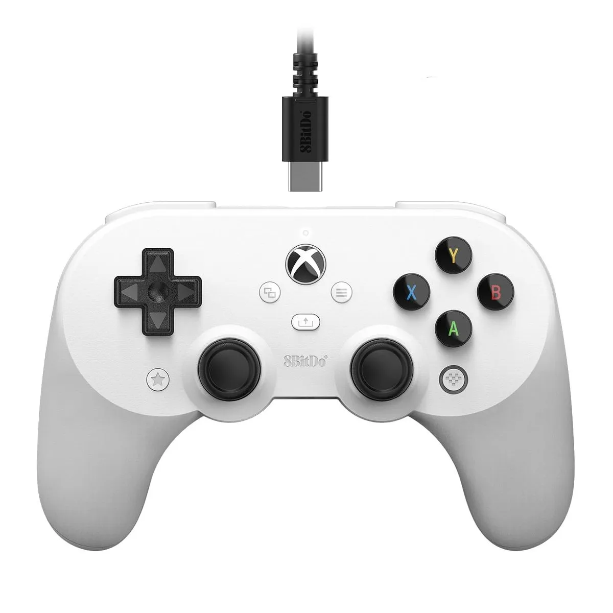 8Bitdo Pro 2 Wired Controller for Xbox Hall Effect Edition - White