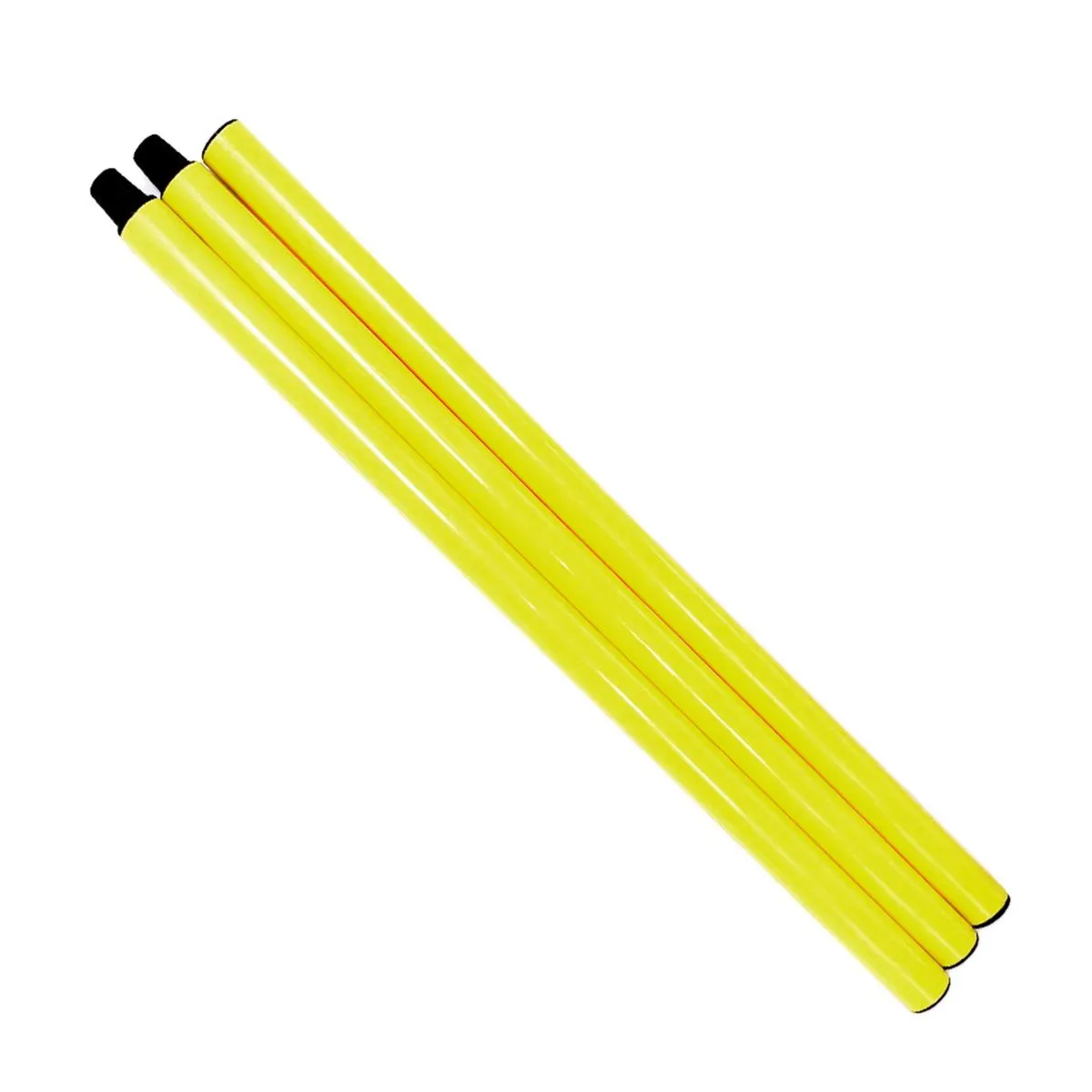 Football Door Pole Training Tool Sign Obstacle Marker Rod 3 Pieces Sign