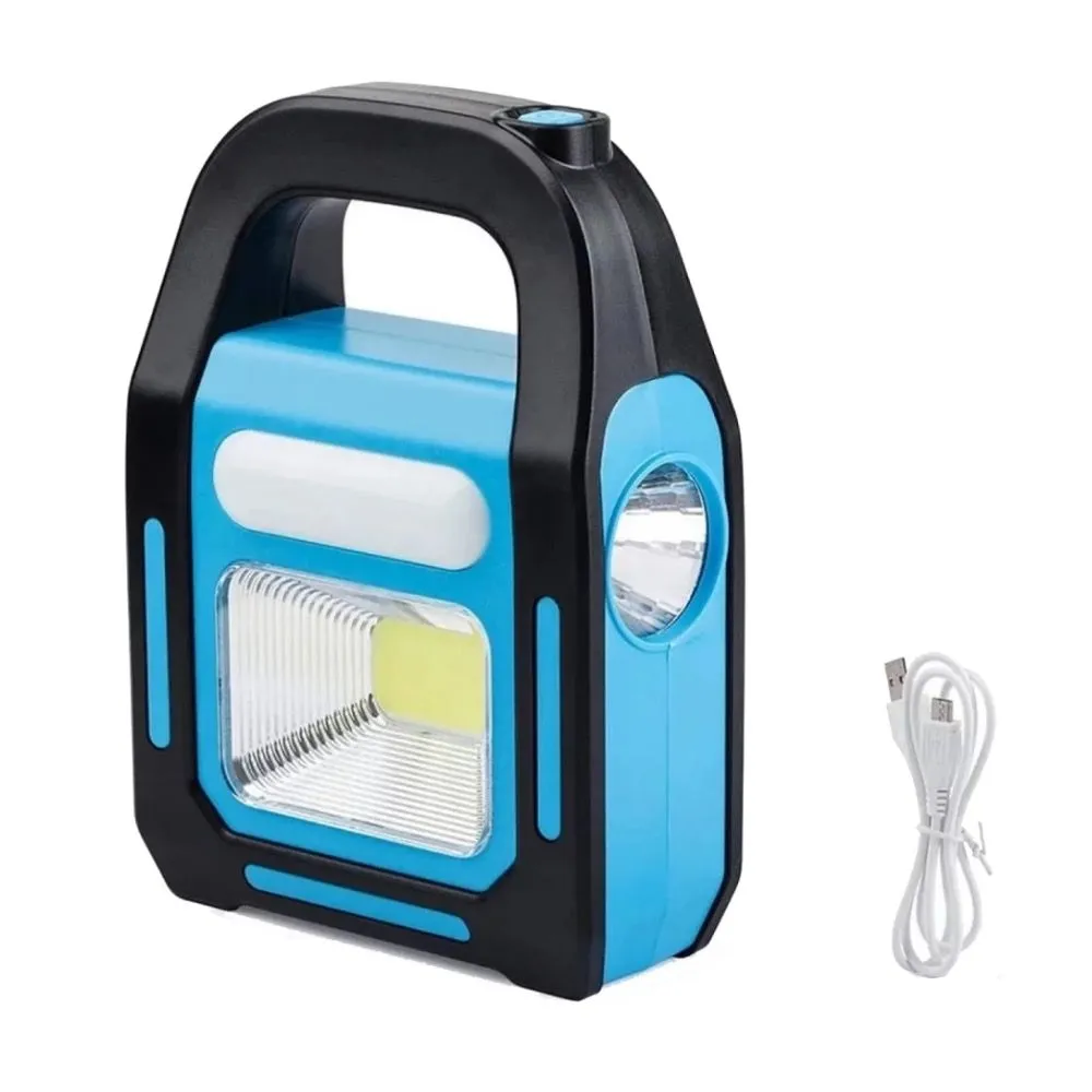 Super Bright Long-Lasting Emergency Flashlight/Torch - Blue