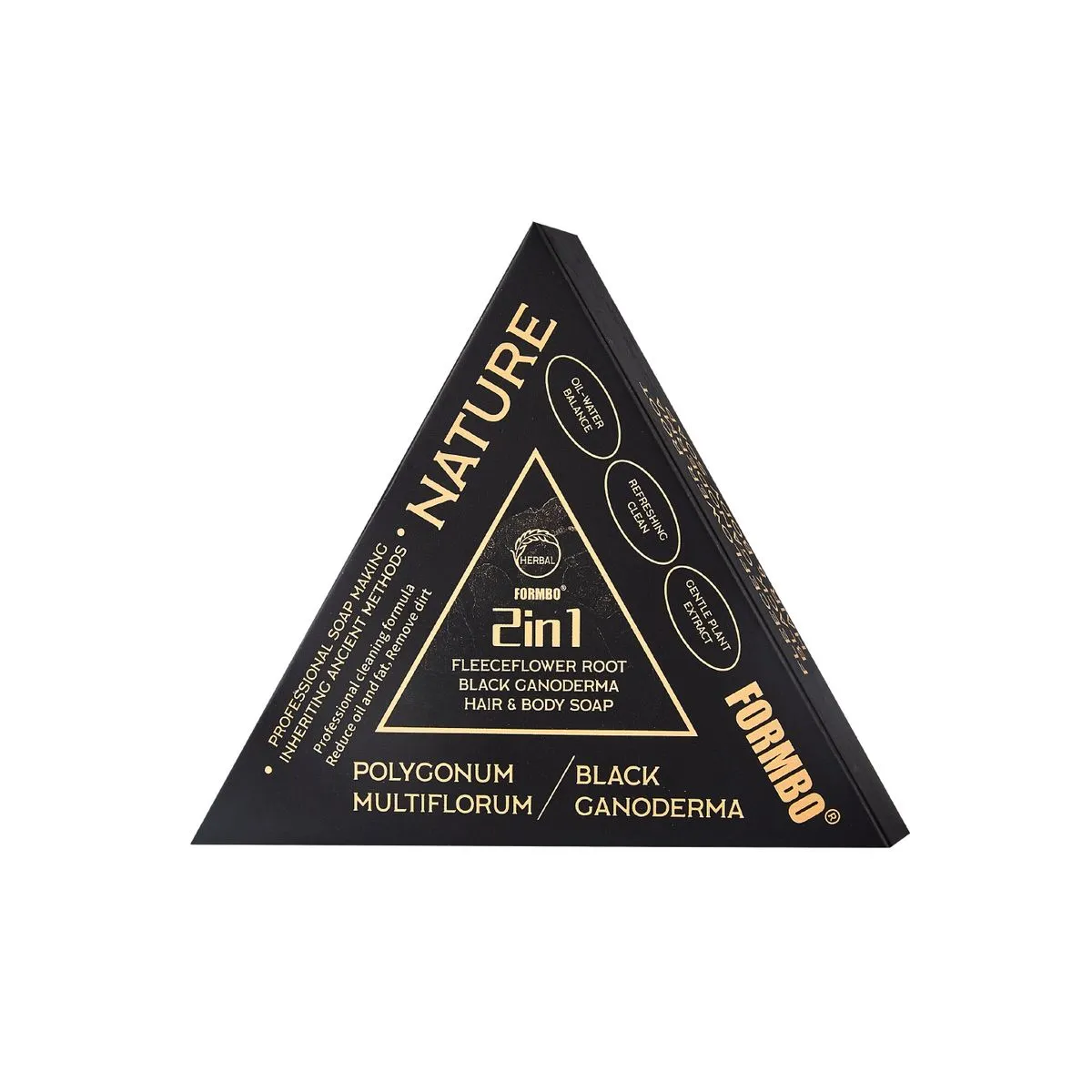Bath and Shower Three-in-One Soap - 120g - Black