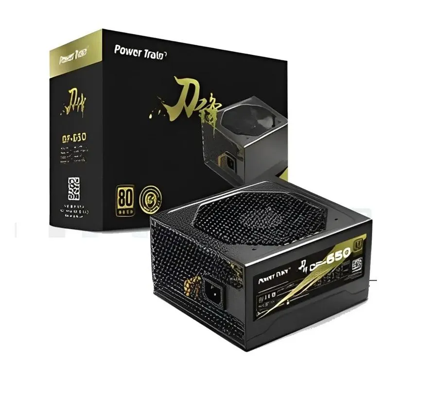 650W Powertrain Power Supply perfect for gaming rigs Ideal for High System