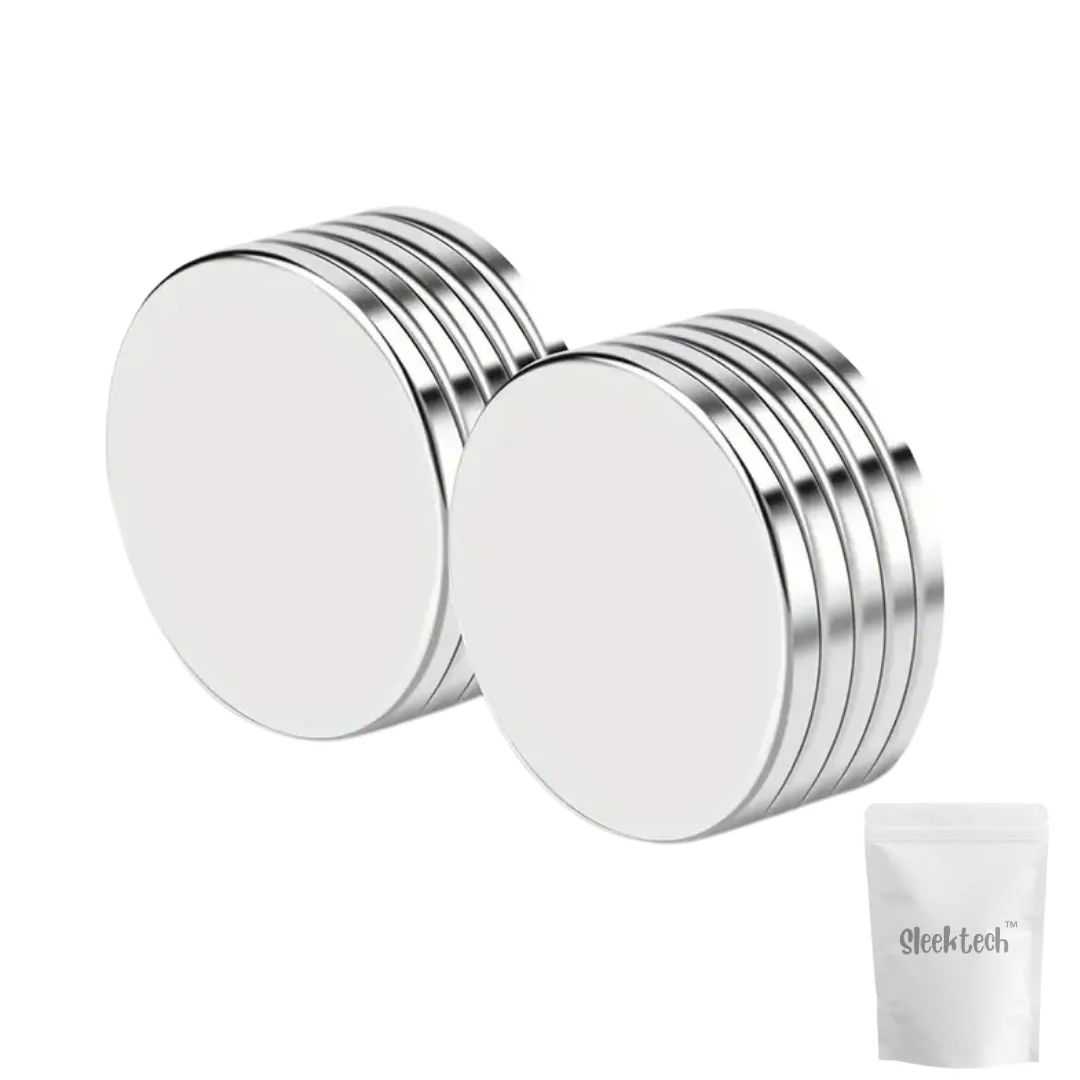SleekTech N35 Neodymium Rare Earth Disc Magnets 5mm x 2mm - 10 Pack