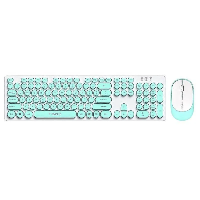 T-WOLF TF770 Retro Punk Keyboard