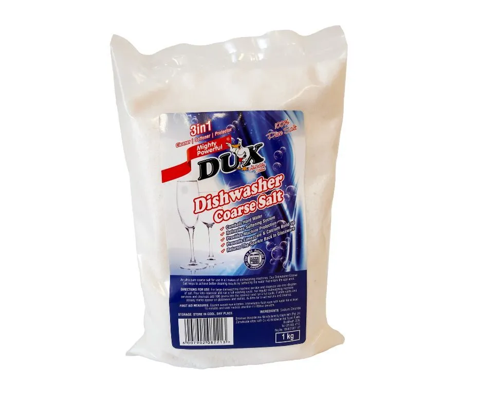 Dux Automatic Dishwasher Salt Coarse 12x1kg