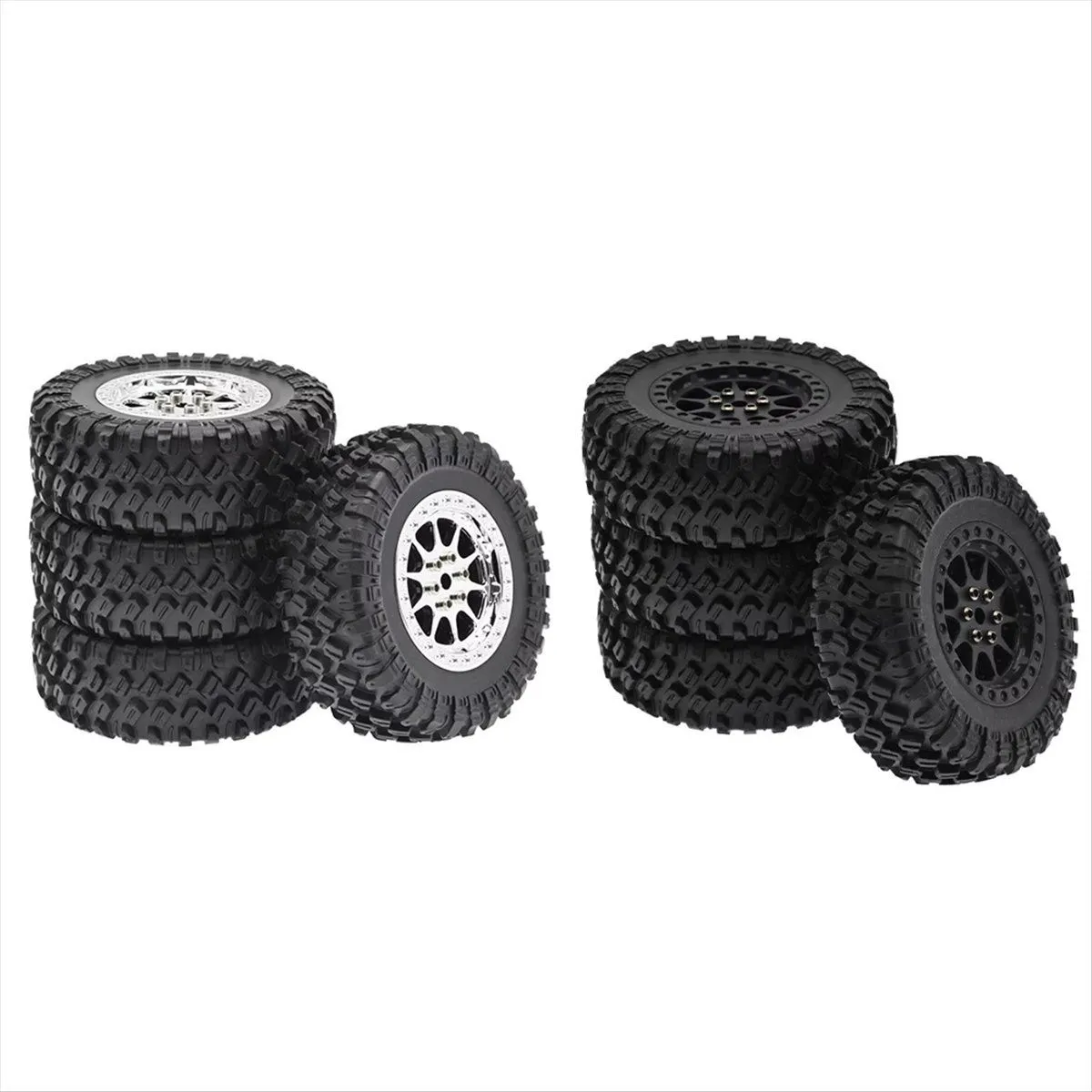 2 Sets for Mn 1/12 Mn90 91 99 99S Climbing Rc Car Upgrade Parts