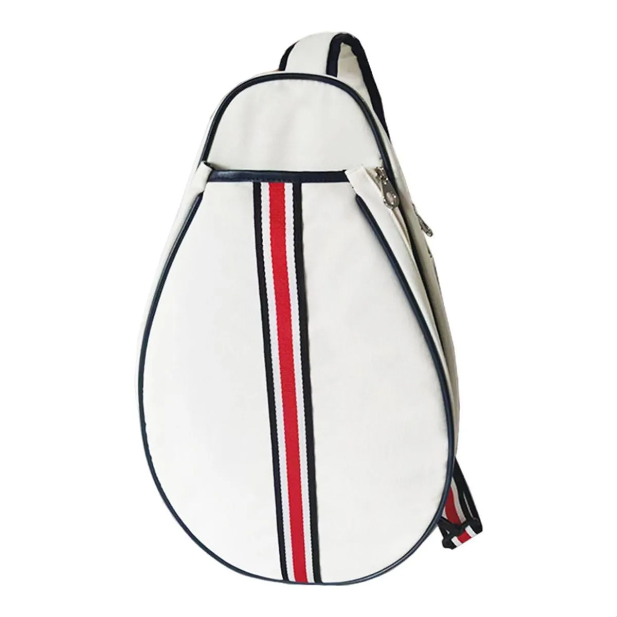 Tennis Bag Smooth Zipper Water Resistant Travel Pouch Portable Paddle