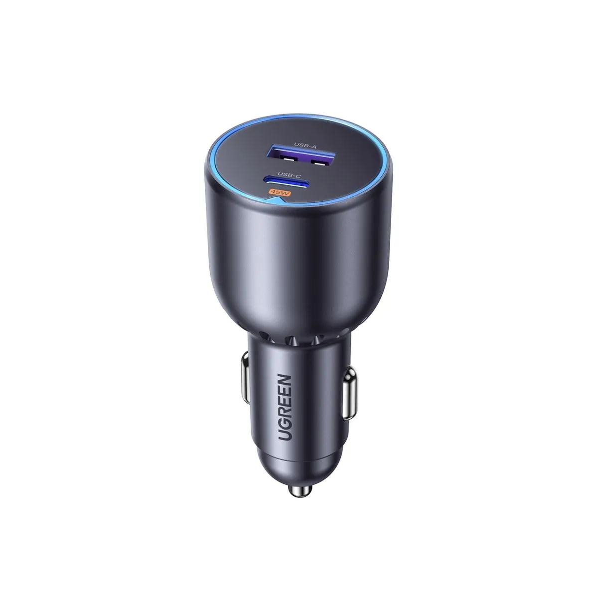 UGREEN 63W Type-C + USB Fast Car Charger