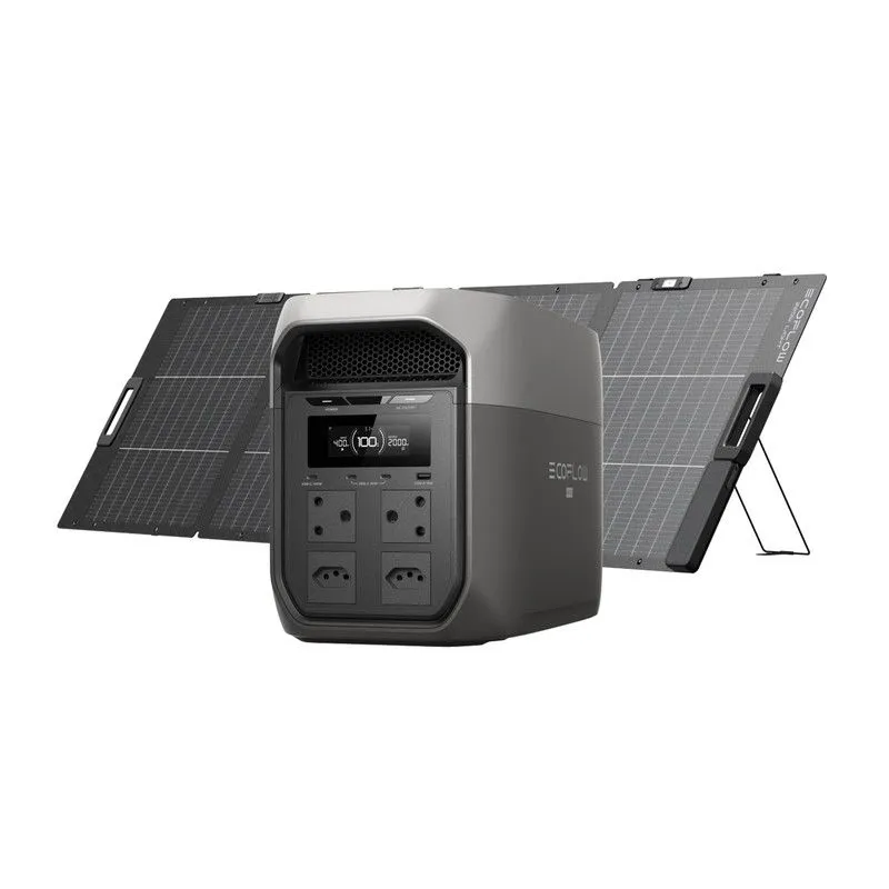 EcoFlow Portable Power Station DELTA 3 Max, w/ 220W Lightweight Solar Panel