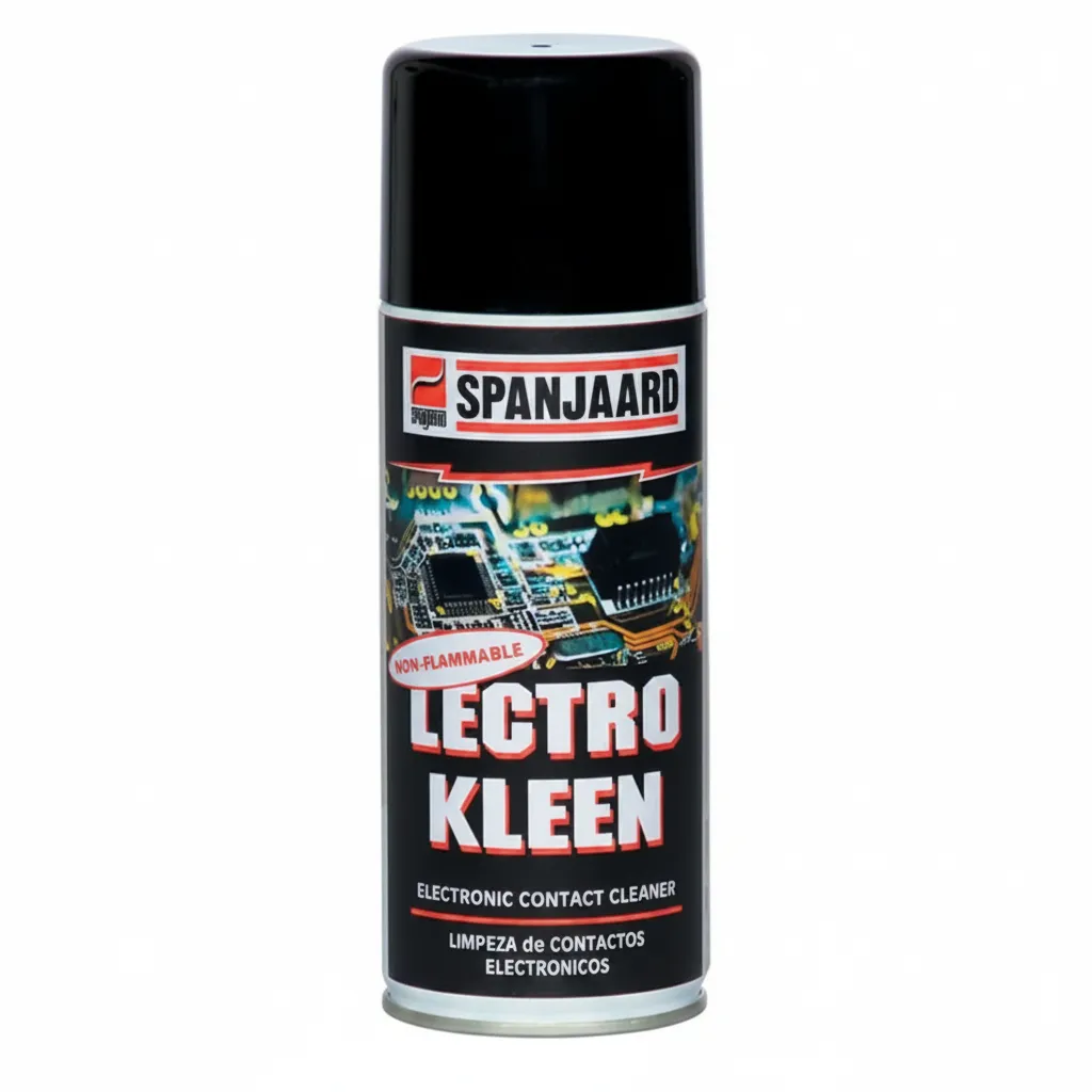 Spanjaard 200ml Electronic Contact Cleaner - Fast Drying, Non-Flammable