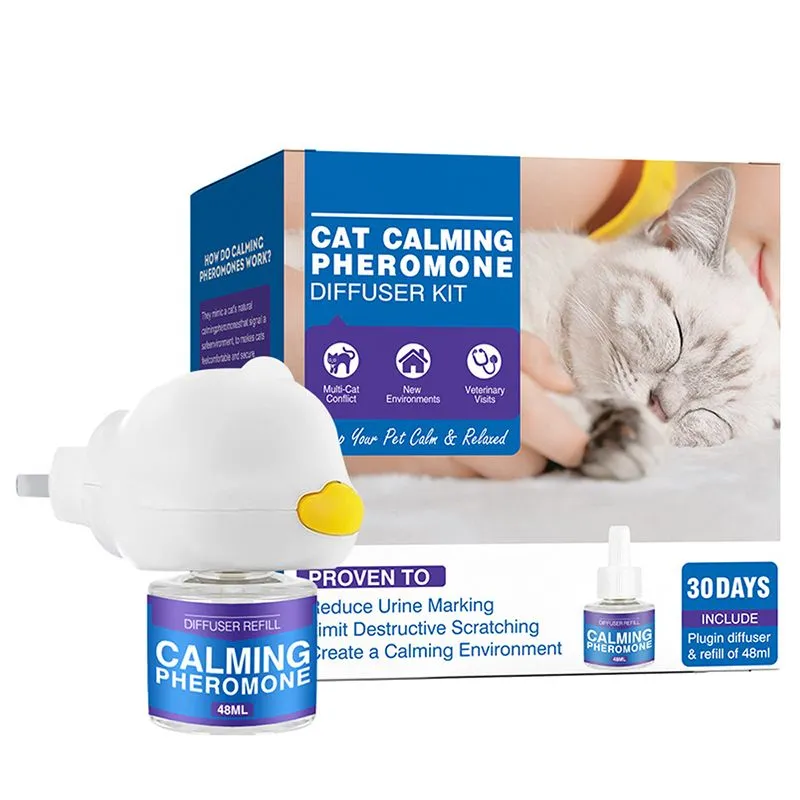 Calming Pheromone Diffuser Set for Cats