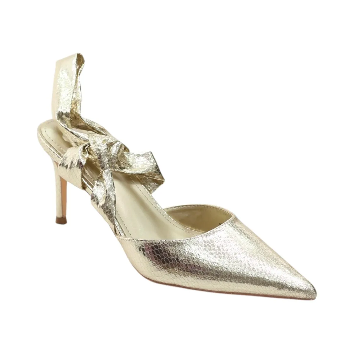Lamara Paris Kenna Stiletto 8.2cm Heel With Metallic Finish Gold