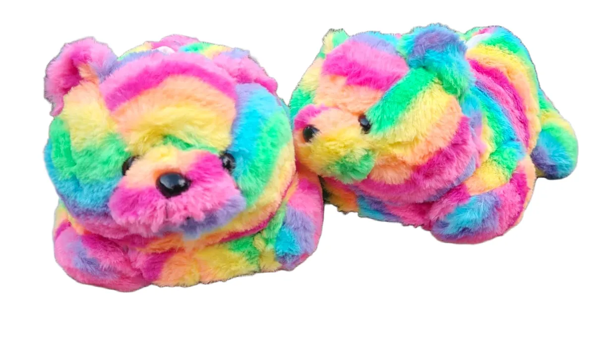Winter Indoor Bear Slippers