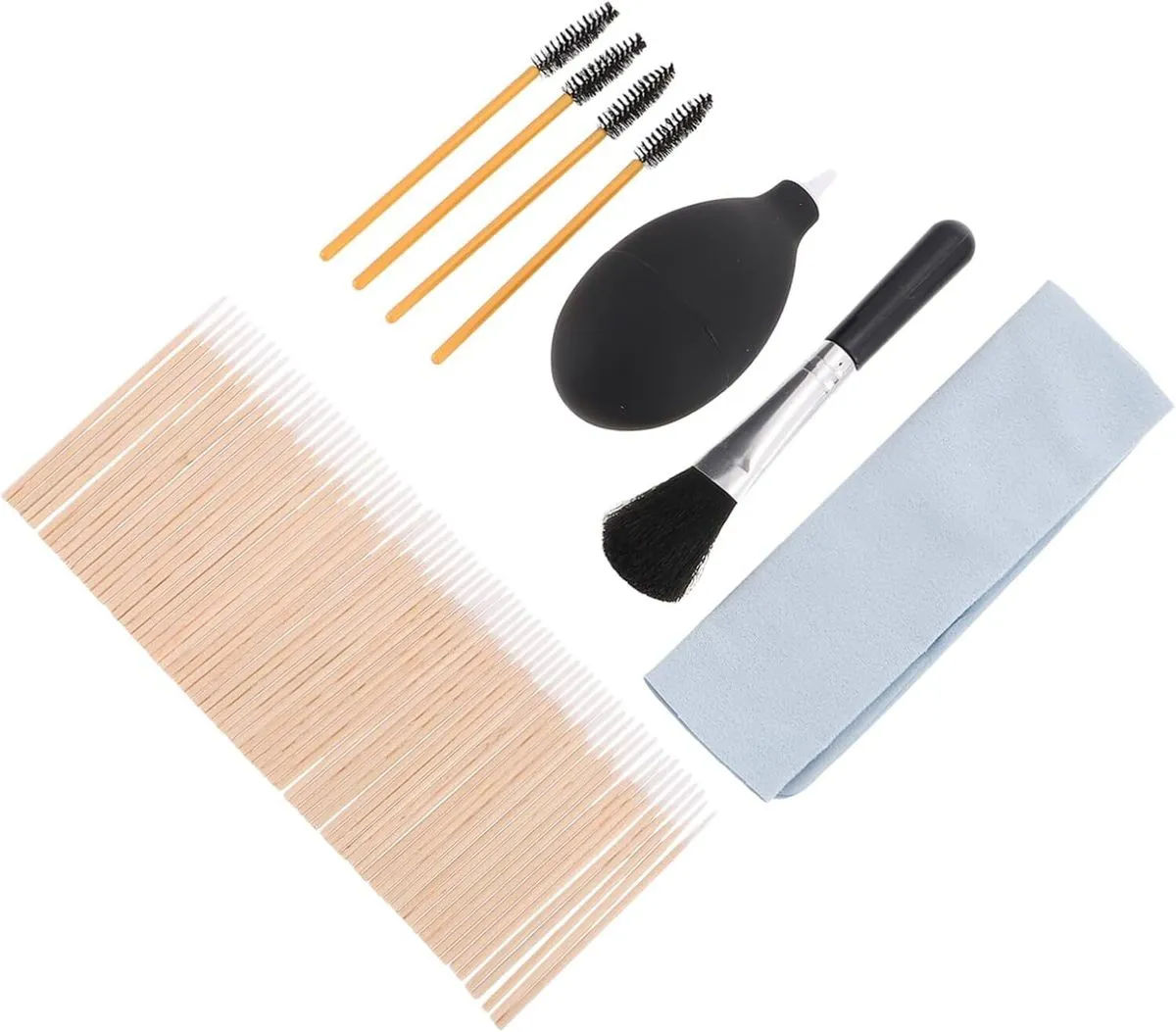 Electronic Cleaning Tool Kit with Brushes, Swabs, Air Blower for Headphone