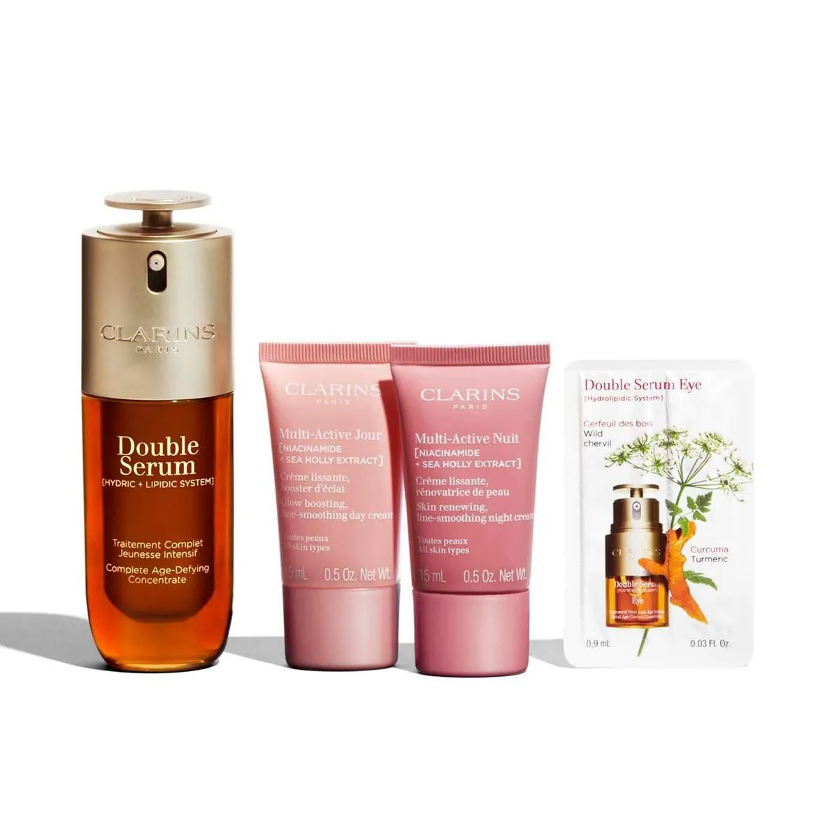 Clarins Double Serum & Multi-Active Collection