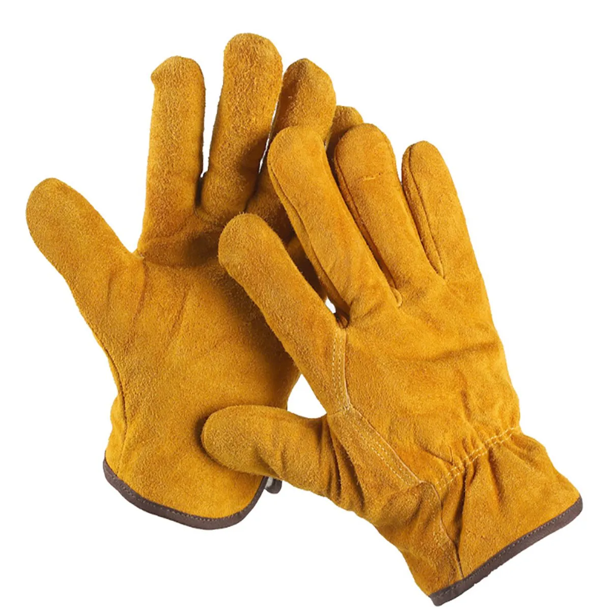 Leather Welding and Barbecue Safety Gloves