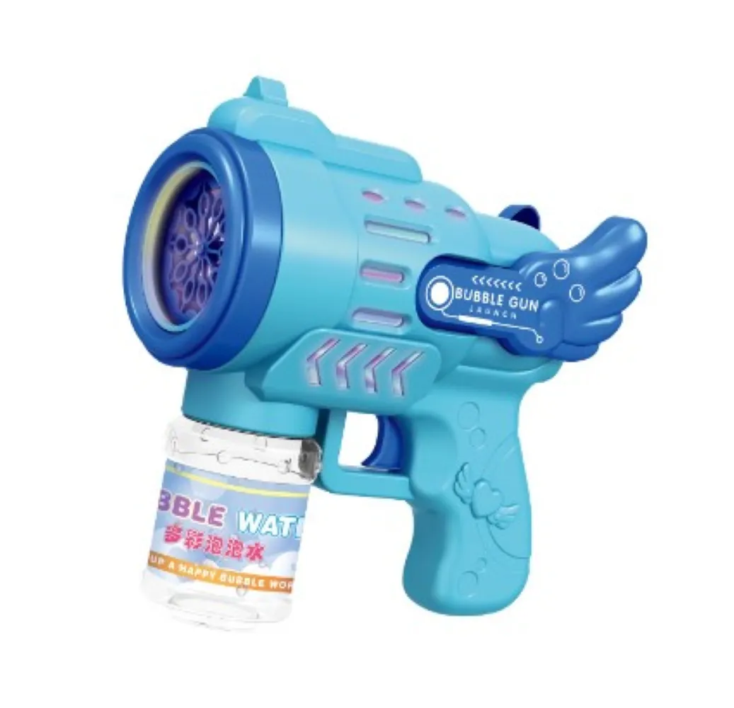 Ten Hole Bubble Gun - Blue