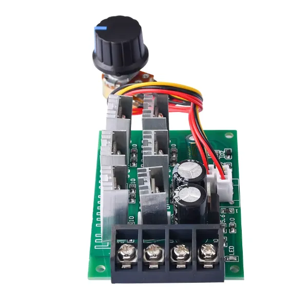 9-50V 40A PWM DC Motor Speed Controller, 2000W High Power Driver with Knob