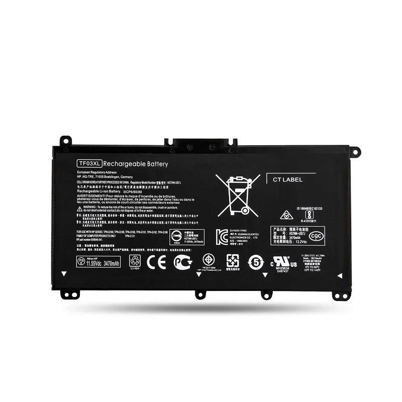 Replacement Battery Compatible with HP Pavilion 14-BP, 15-CD ( TF03XL;HSTNN-LB7J)