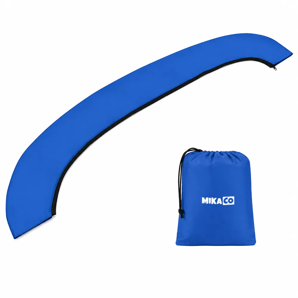 Mikaco 600D Bimini Top Boot Cover for 3-Bow Boat Canopy w/Bag(91-103W)