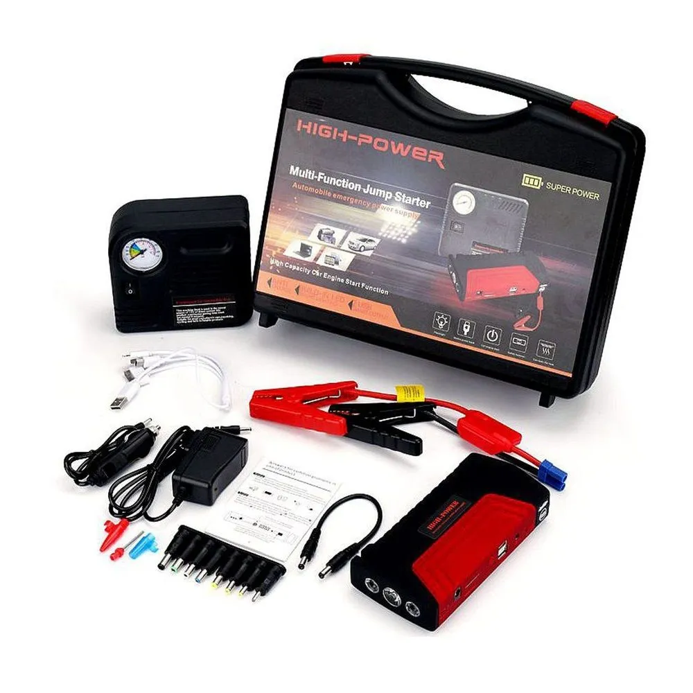 12v Car Jump Starter Battery Charger Power Bank