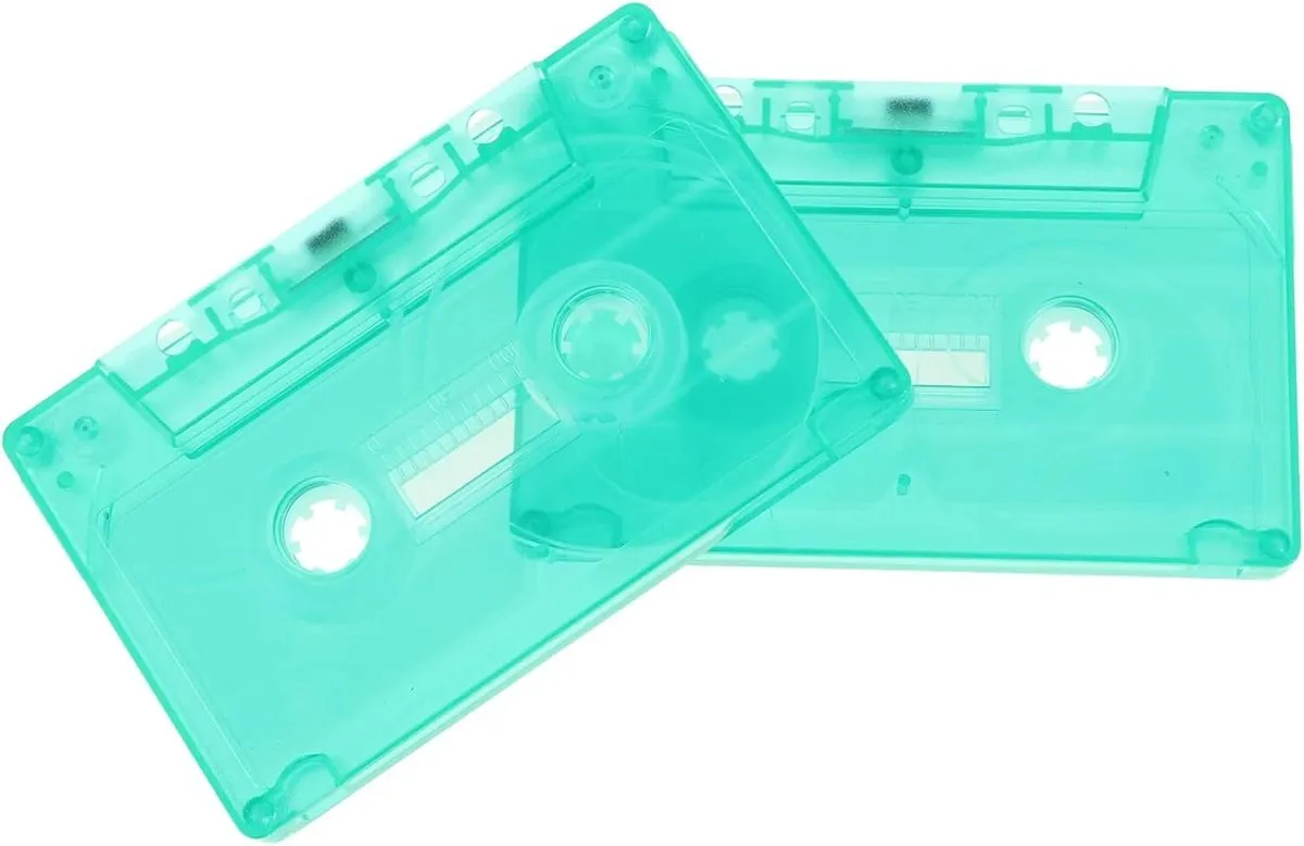 2pcs Rustic Vintage Design Tape Cassette Handcraft Cassette Tape Decor