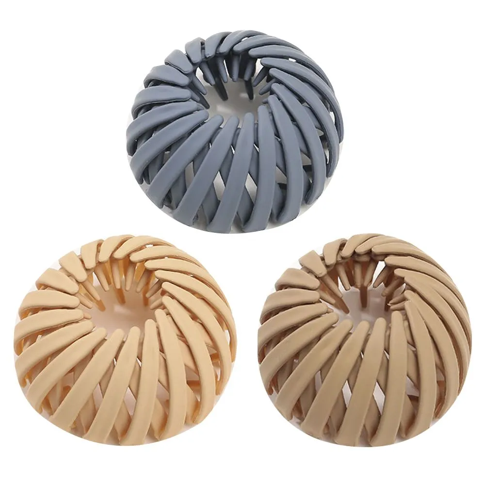 3 Pack Bird's Nest Hair Clips, Large Hair Claw for Women