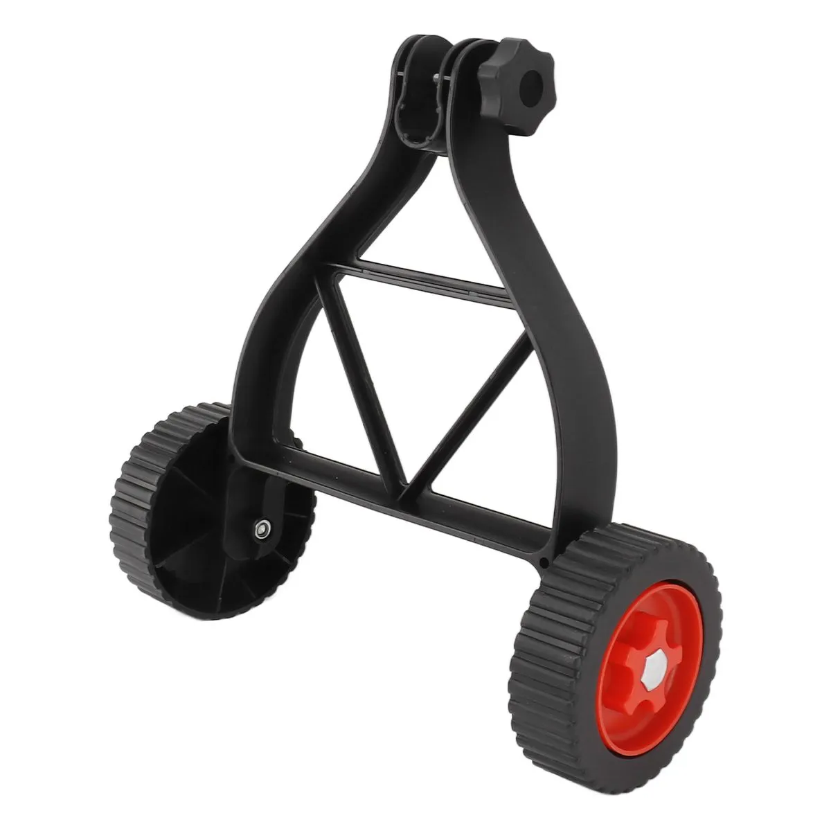 Cordless Grass Trimmer with Adjustable Support Wheels