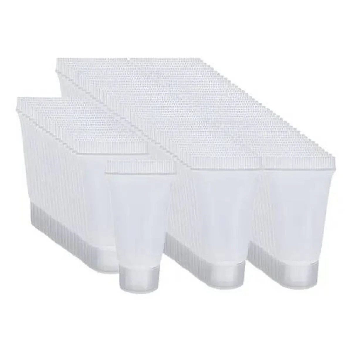 100-Pack 20ml Empty Hand Cream Tubes - Frosted Cosmetic Containers