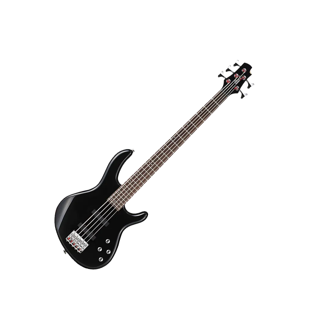 Cort Action Bass V Plus 5-String Bass Guitar - Various Colours - Black