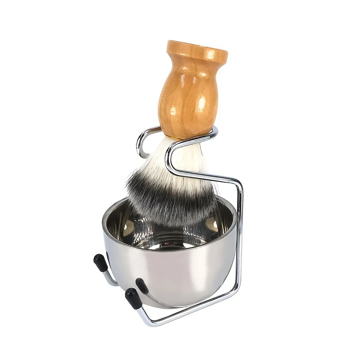 Men's Shaving Kit Shaving Bowl And Holder With Soft Facial Brush