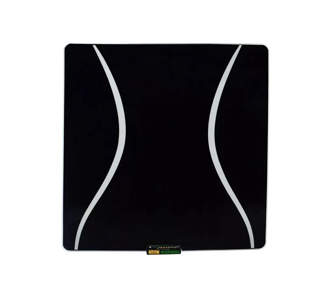 Electronic Digital Body Bathroom Weight Scale - Black