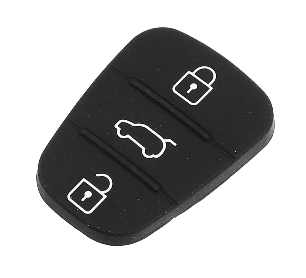 Replacement 3 Buttons Silicone Pad for Hyundai / Kia Car Key Shell
