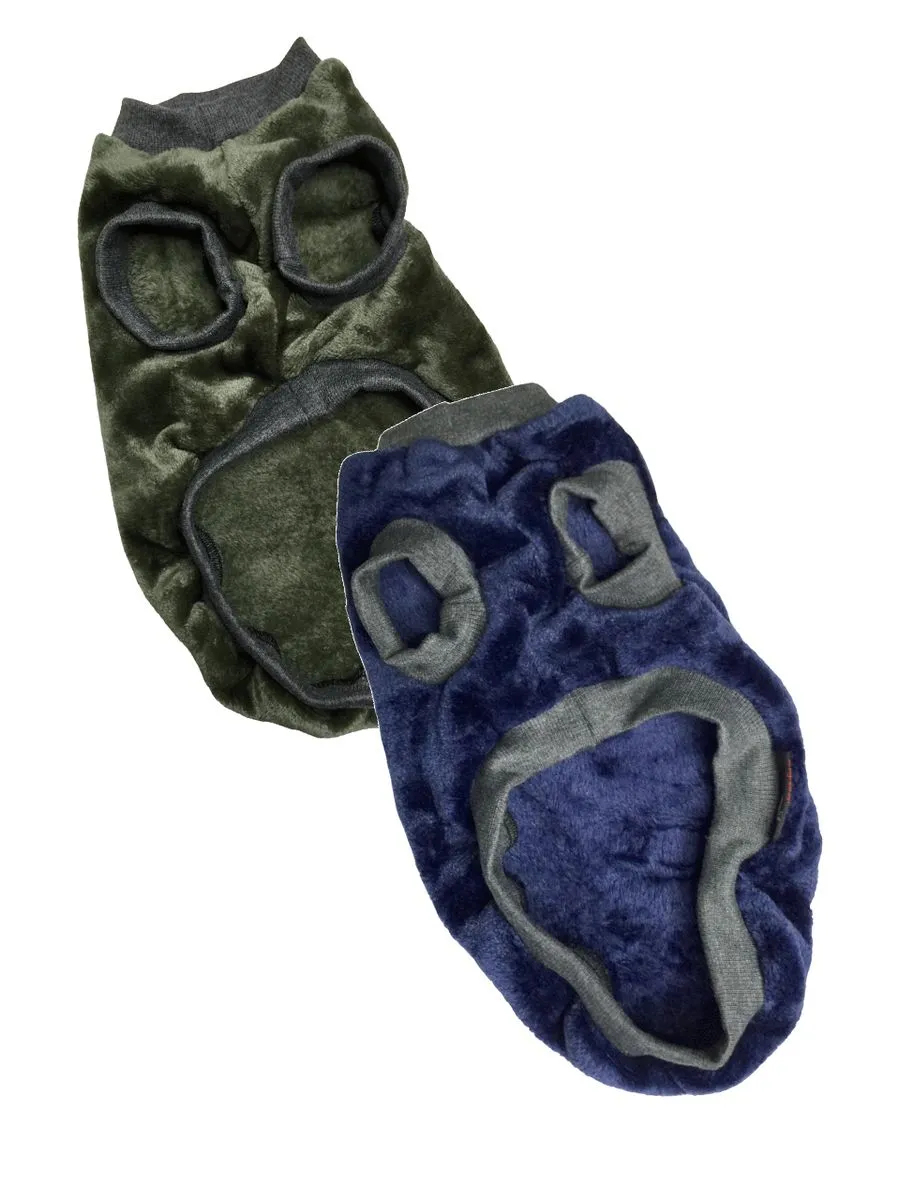 Size 2XL - Set of 2 Dog Coats for Winter