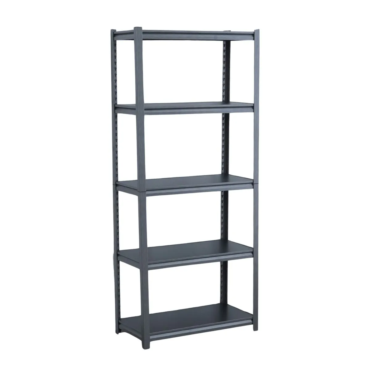 Gorilla Shelving - 80 x 40 x 180cm - 5 Tier Shelf Rack for Storage - Charcoal