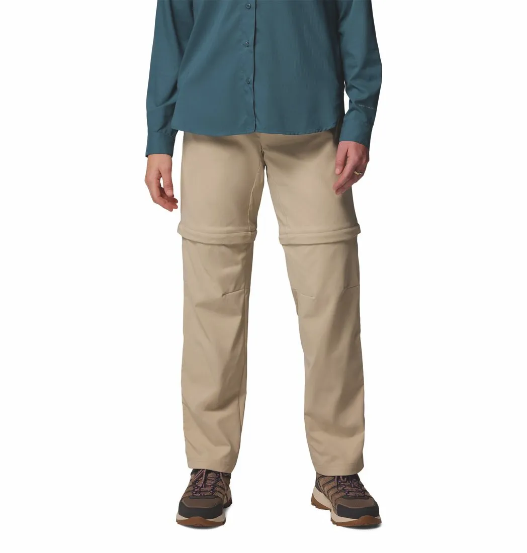 Columbia Women's Leslie Falls Convertible Pants Ancient Fossil