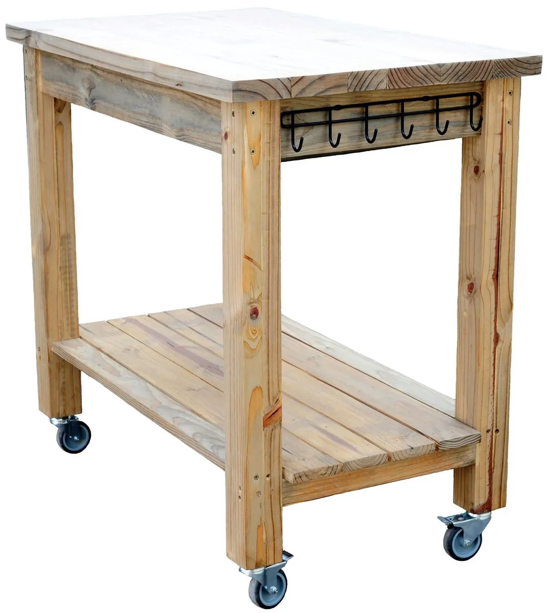 AndreCor Rustic Kitchen Island/Butcher, Providing More Space - Mariner