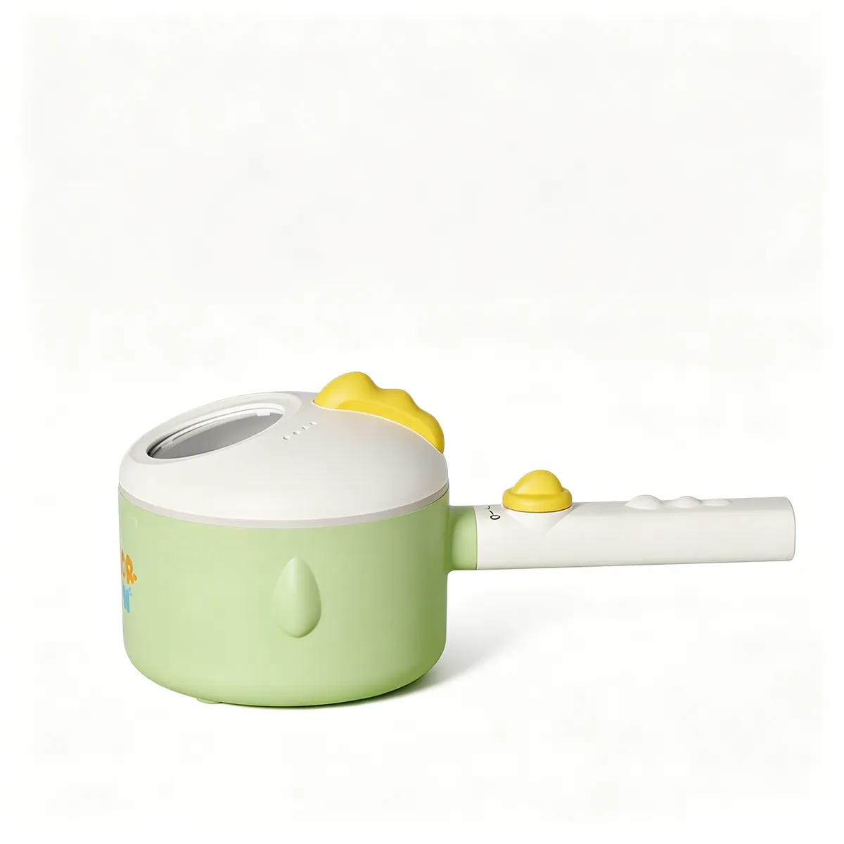 Portable 2L Electric Hot Pot 600W Dual Power Adjust Non-Stick Coating Multi