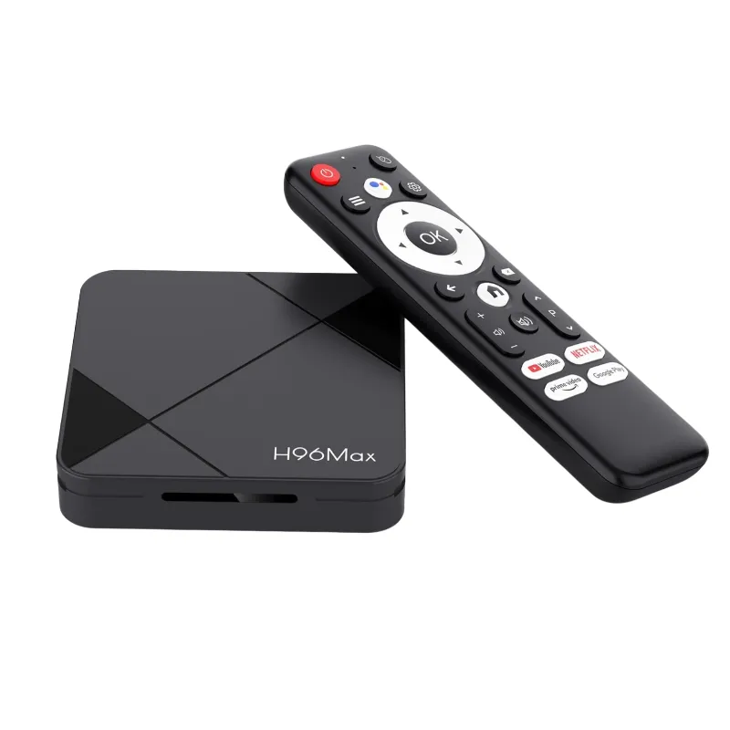TV Box , 2GB RAM 16GB ROM, Smart TV Box with Voice Remote, 5G WiFi 6