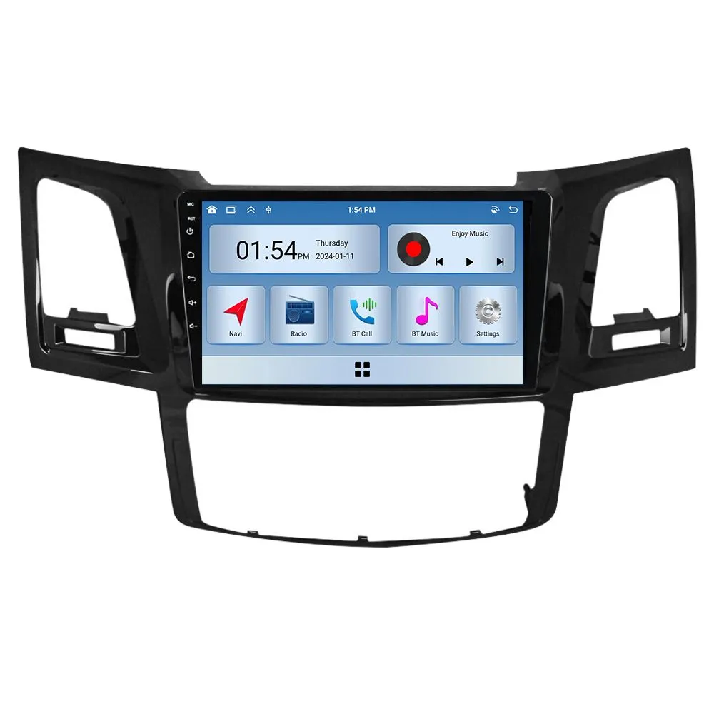 6+128G Car Stereo Compatible with Fortuner Hilux Revo Vigo 2005-2014