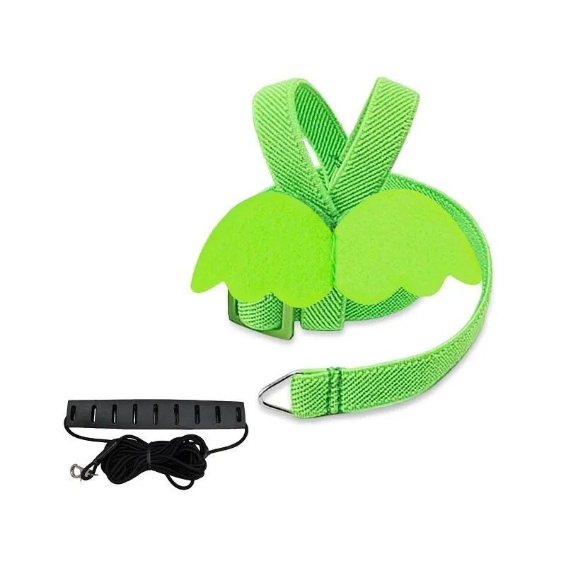Pet Parrot Bird Lightweight Outdoor Harness with 2m Rope