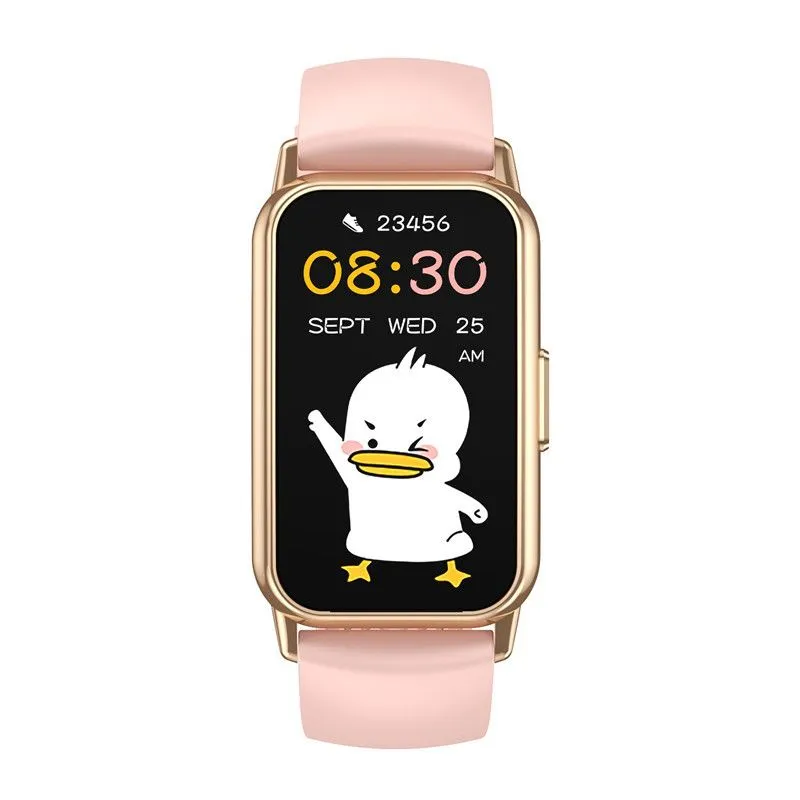 Pink CY22 Smartwatch 1.47" Curve Screen BT Call