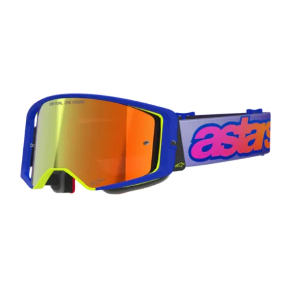 Alpinestars Supertech Vista Goggles - Blue, Purple