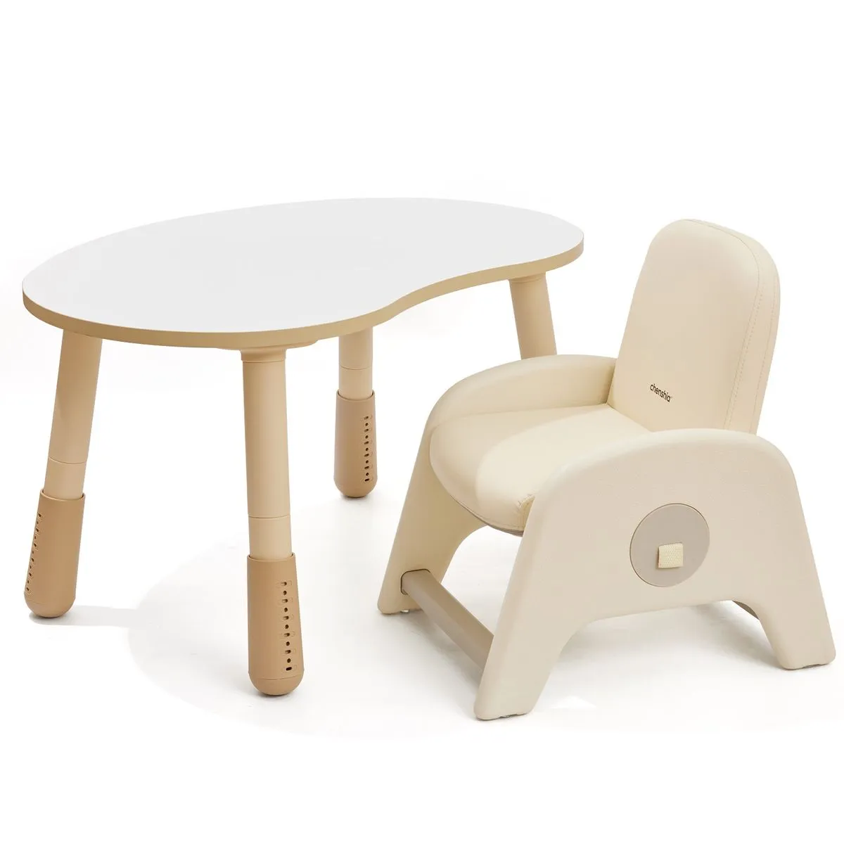 Chenshia Adjustable Toddler Boys & Girls Montessori Kids Activity Table Set