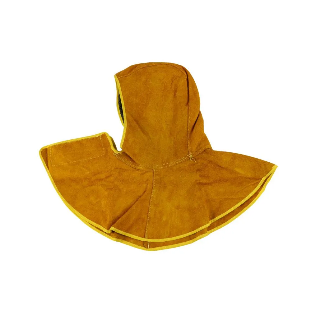 Welding Hood Leather Welding Caps with Neck Shoulder Drape Head Protection