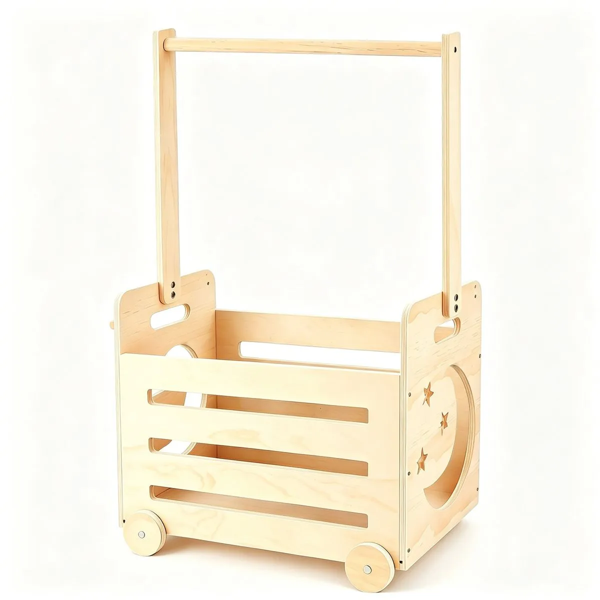 Wooden Baby Shower Crate Closet Basket for Baby Shower Gifts for Newborn