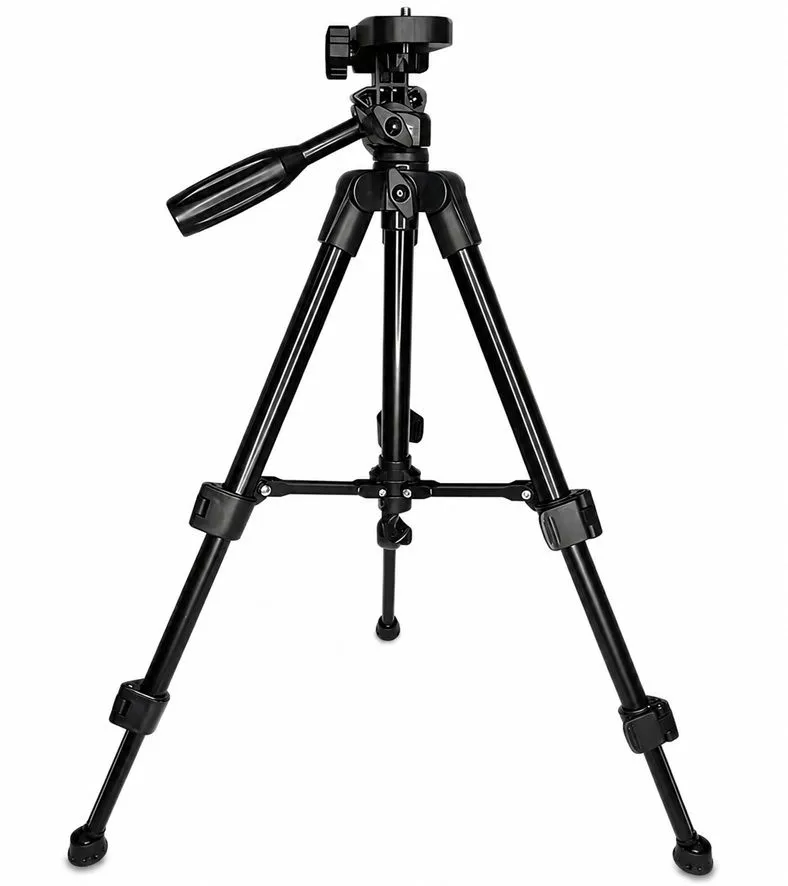 360 Rotating Professional Tripod Stand For DSLR Cameras, Mobile Phones FP