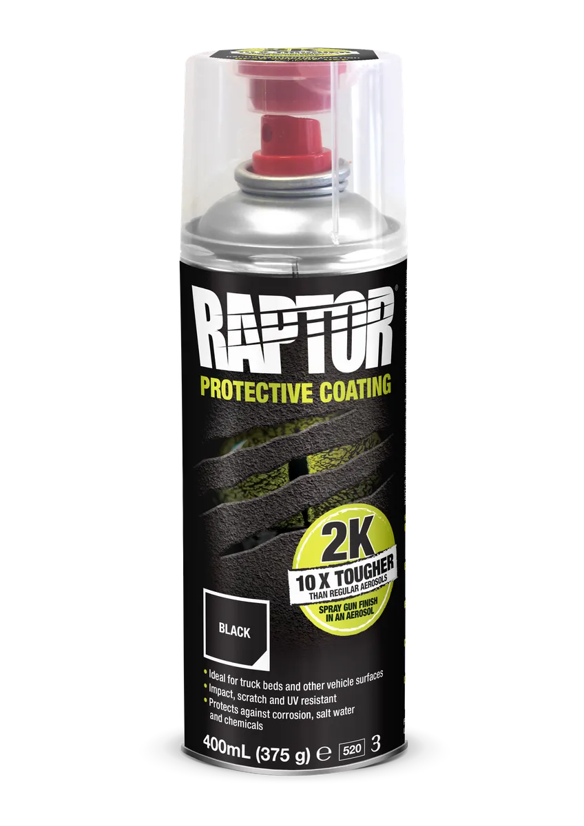 Raptor 2K BLACK Aerosol 400ml