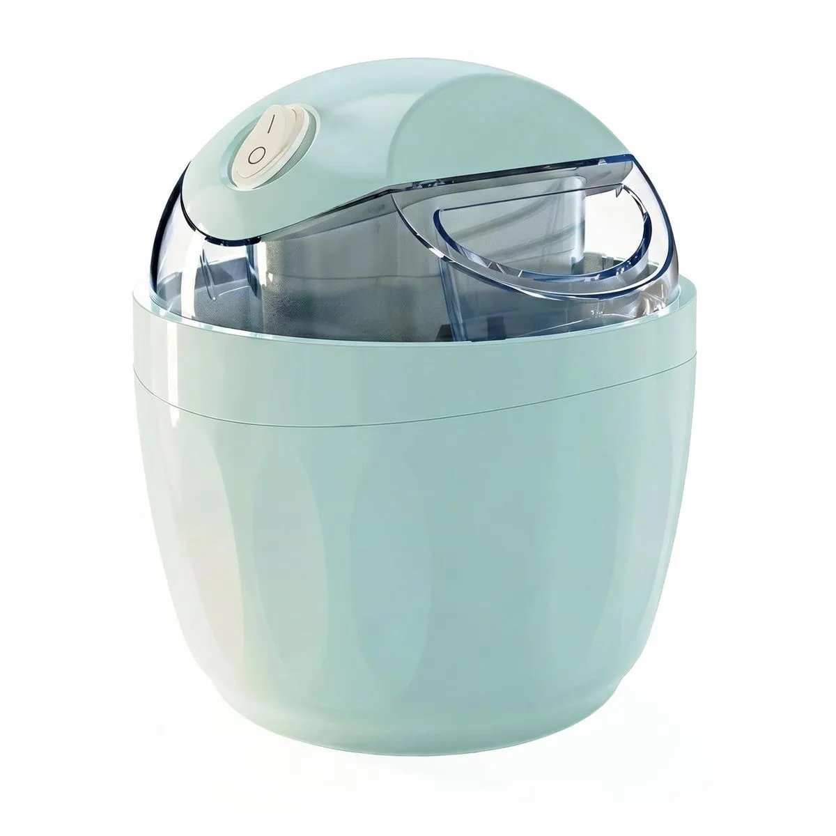 500ml Mini Electric Ice Cream & Sorbet Maker - One-Touch Control