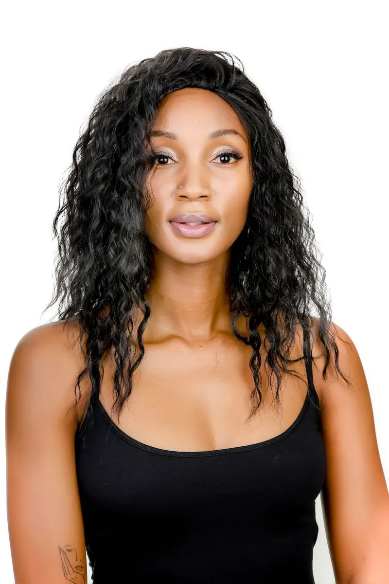 Wigs Magic Long Size Synthetic Hair Wig Nadia Color 1B