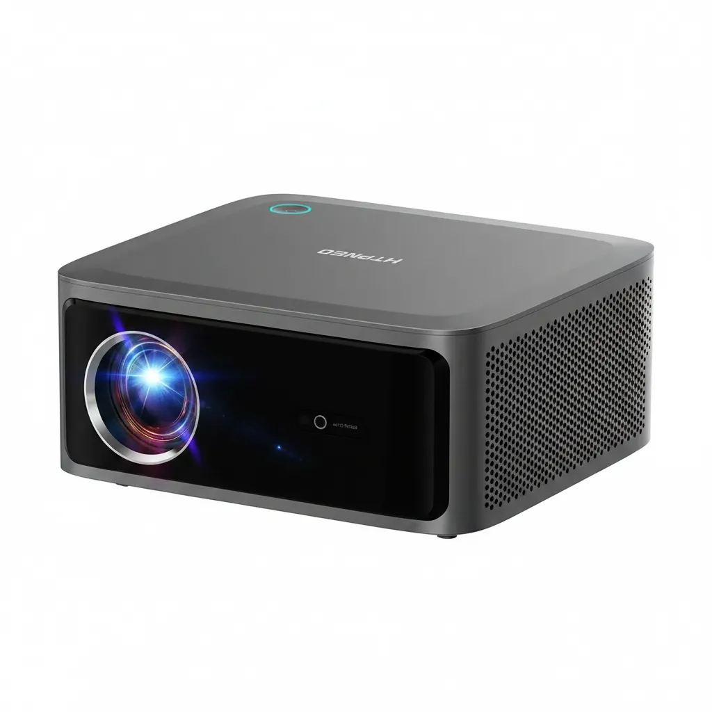 HTPNEO Multimedia Smart Streaming Projector 1080p 700 ANSI Lumens